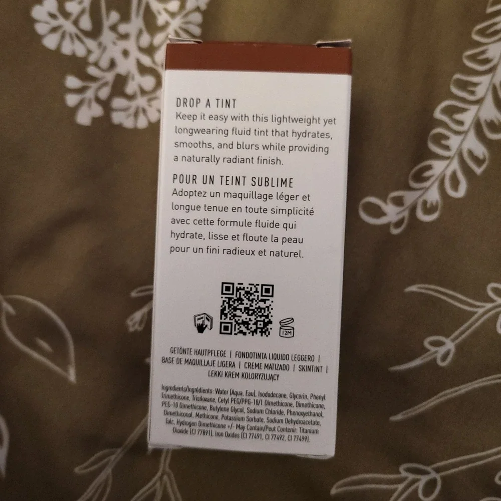Morphe 2 Hint Hint Skin Tint Hint of Truffle Deep Neutral Golden 1oz Foundation‎